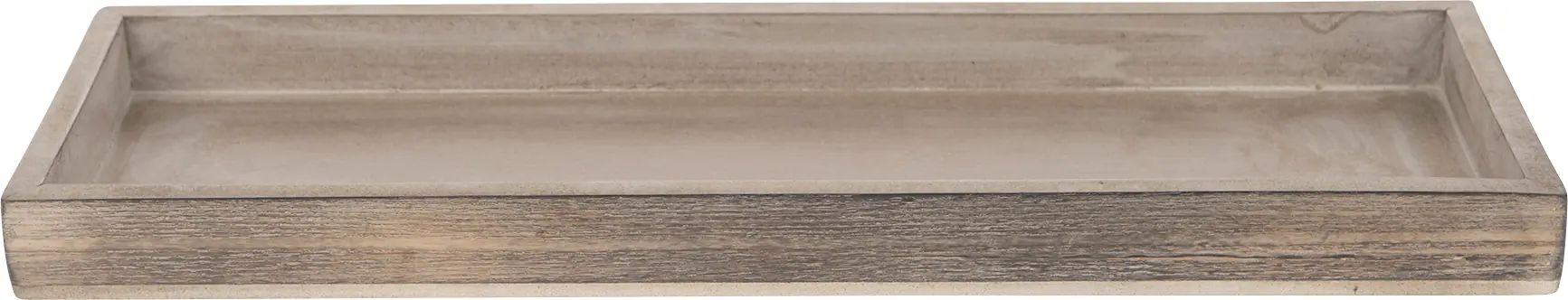 Dijk Tablett 42 x 14 x 3 cm Grau-gewischt