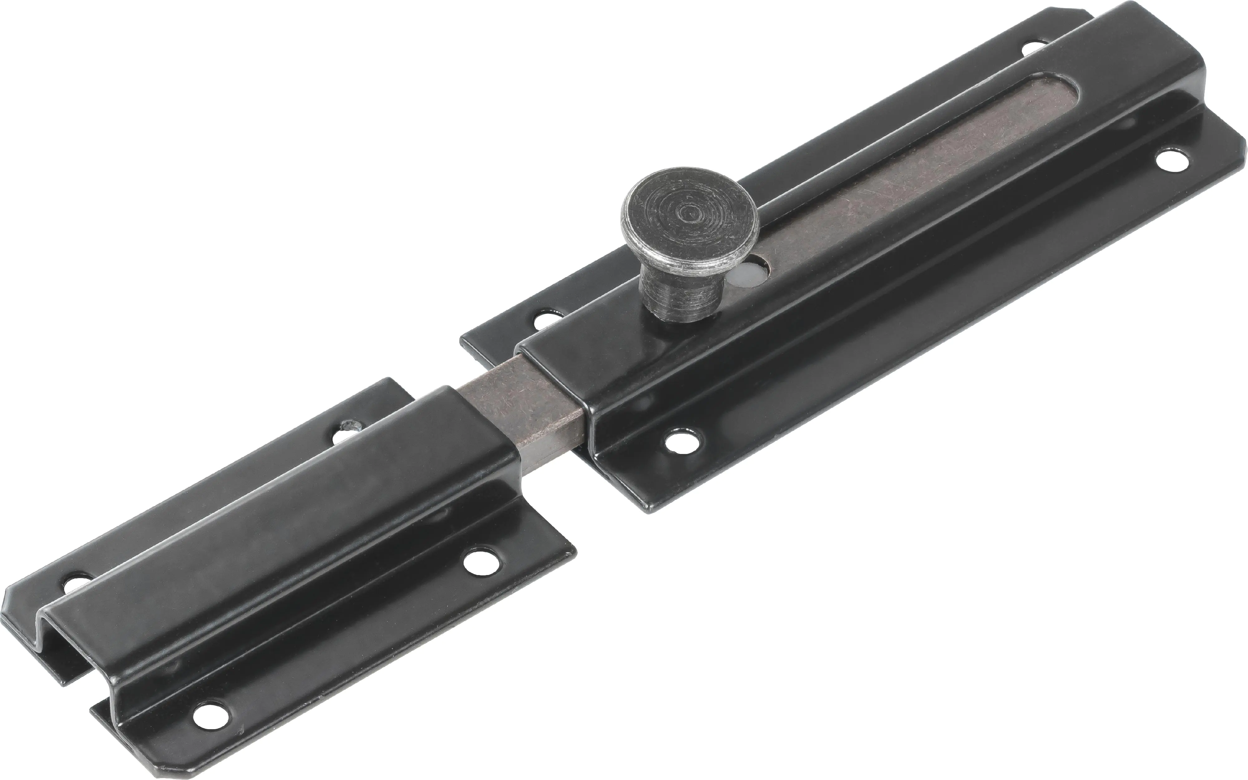 Vormann Bolzen-Knopfriegel 160 x 60 mm Stahl schwarz