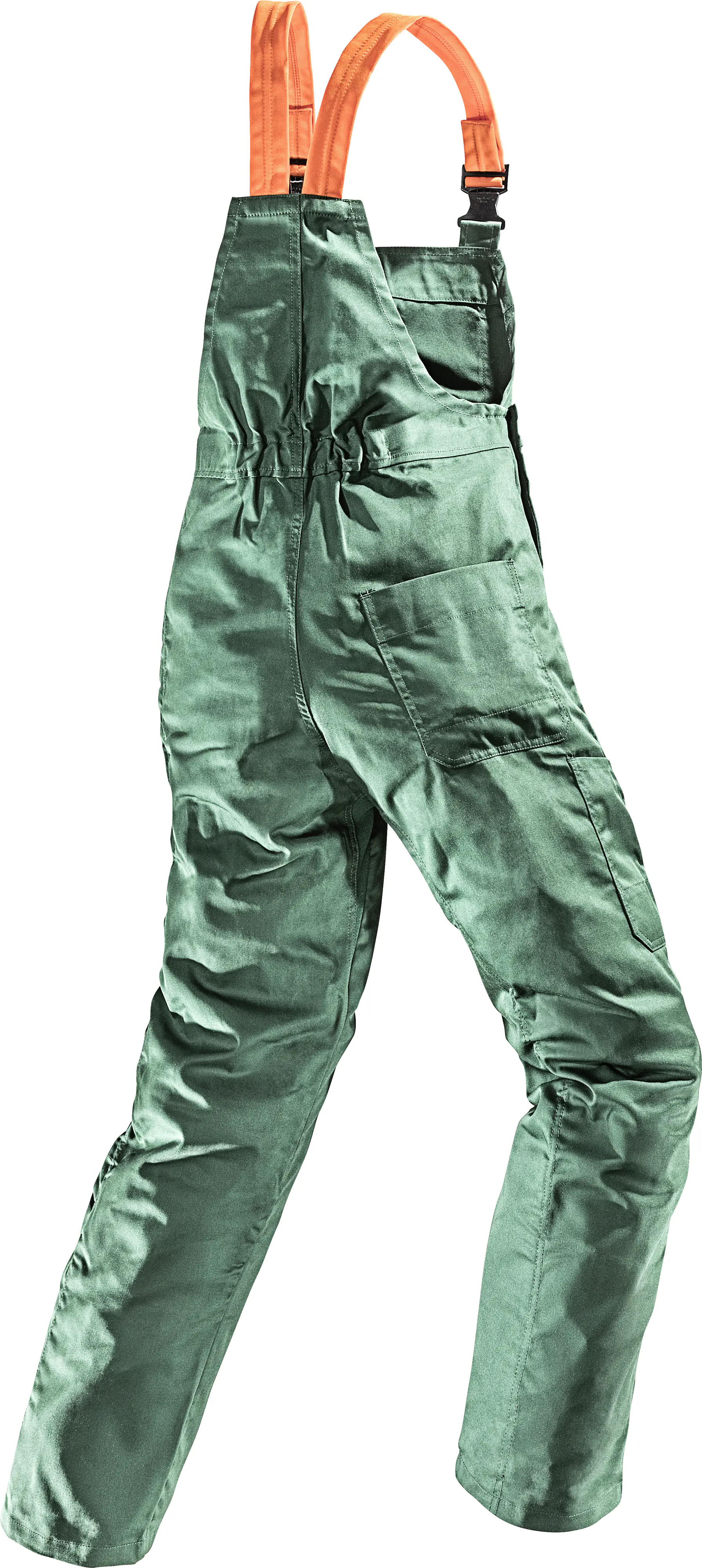 safety&more Schnittschutz-Latzhose grün