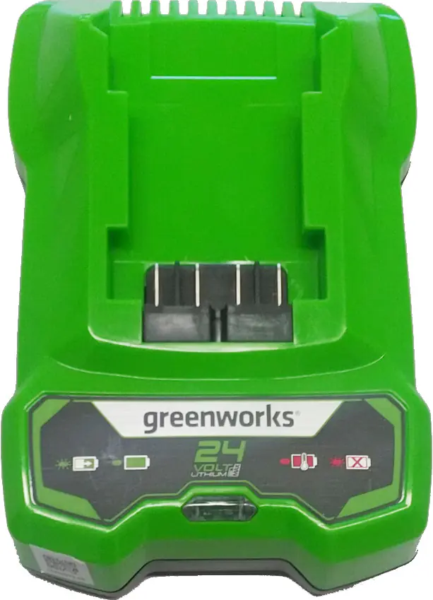 Greenworks Ladegerät 24 Volt für 24 Volt Akkus 2 Ah und 4 Ah Greenworks Ladegerät 24 Volt für 24 Volt Akkus 2 Ah und 4 Ah
