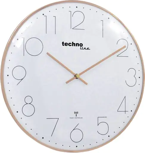 Technoline Funkwanduhr WT 8235 roségold Technoline Funkwanduhr WT 8235 roségold