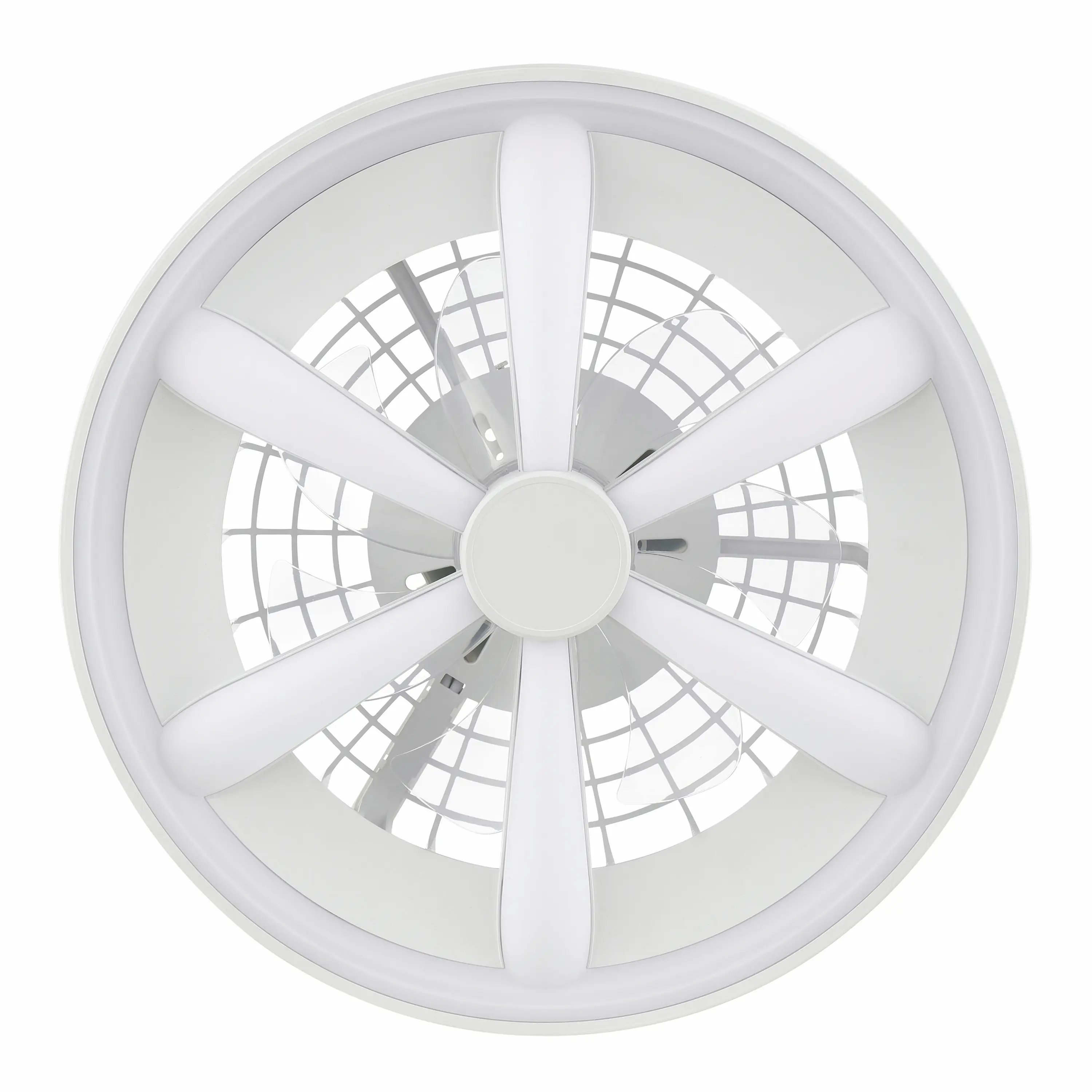 Brilliant LED Deckenleuchte mit Ventilator Gaiano Ø 48 cm 48 W weiß