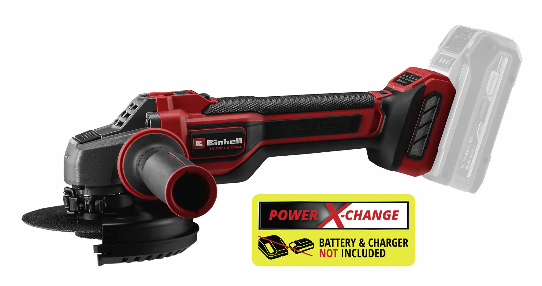Einhell Akku-Winkelschleifer TP-AG 18/125 CE Q Li Solo 18 V Einhell Akku-Winkelschleifer TP-AG 18/125 CE Q Li Solo 18 V