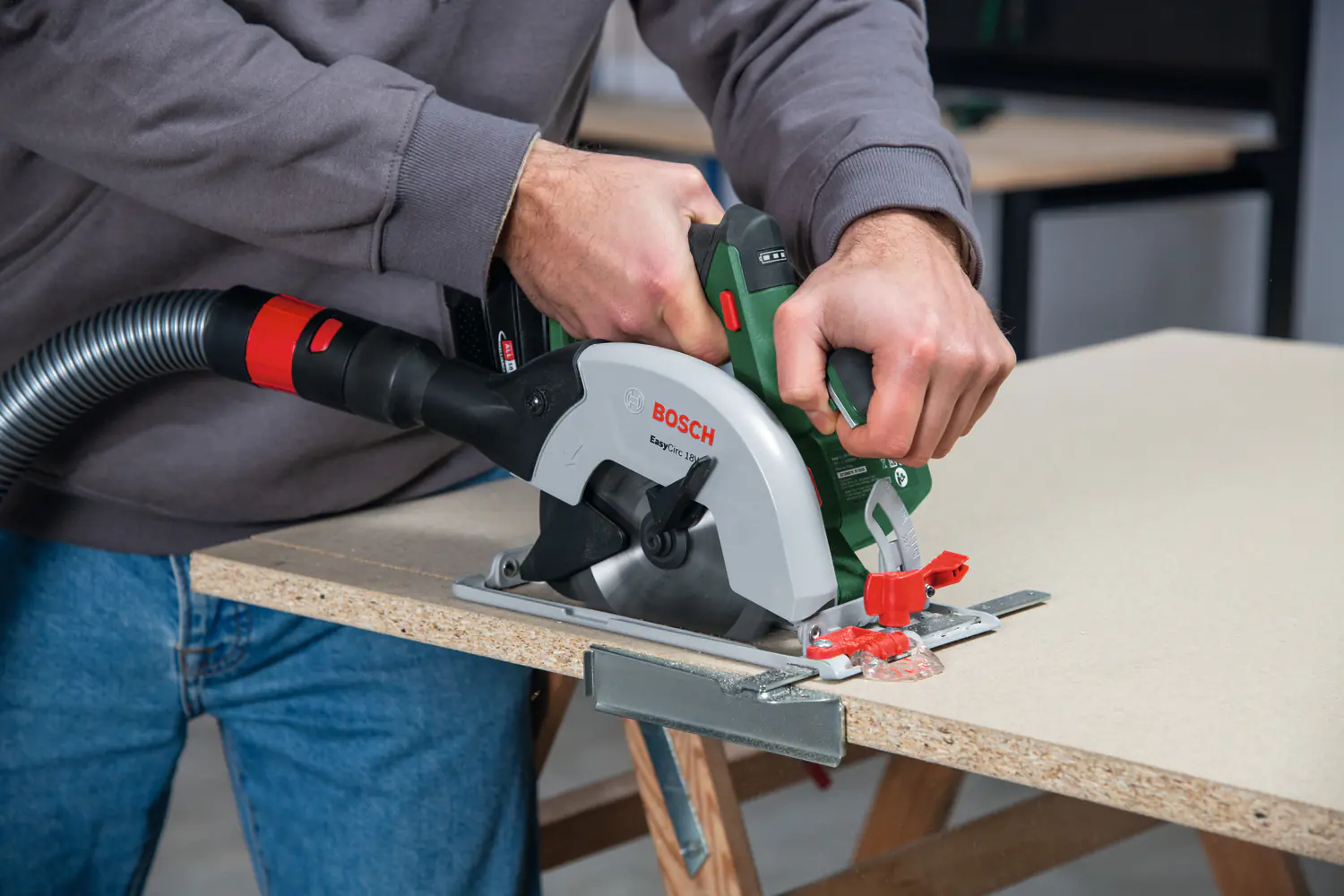 Bosch Akku-Kreissäge EasyCirc 18V-48 Solo