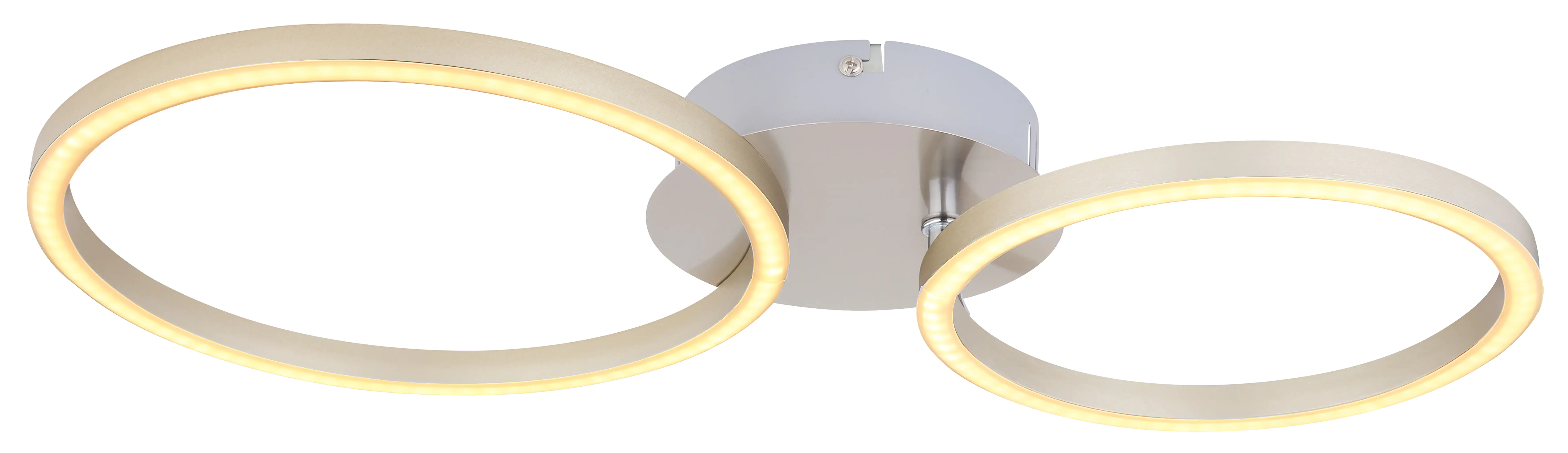 9007371401741_2 Globo Lighting LED Deckenleuchte Kendy 2-flammig 24W