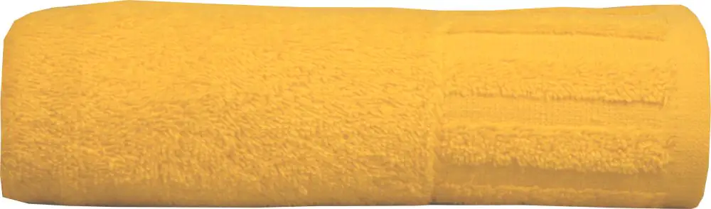 Waschhandschuh uni gelb 18 x 24 cm