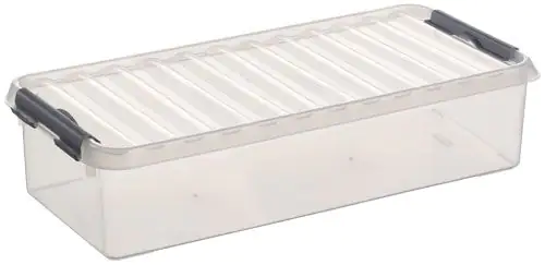 Sunware Aufbewahrungsbox Q-Line 6,5L transparent 48,5 x 19 x 10,5 cm
