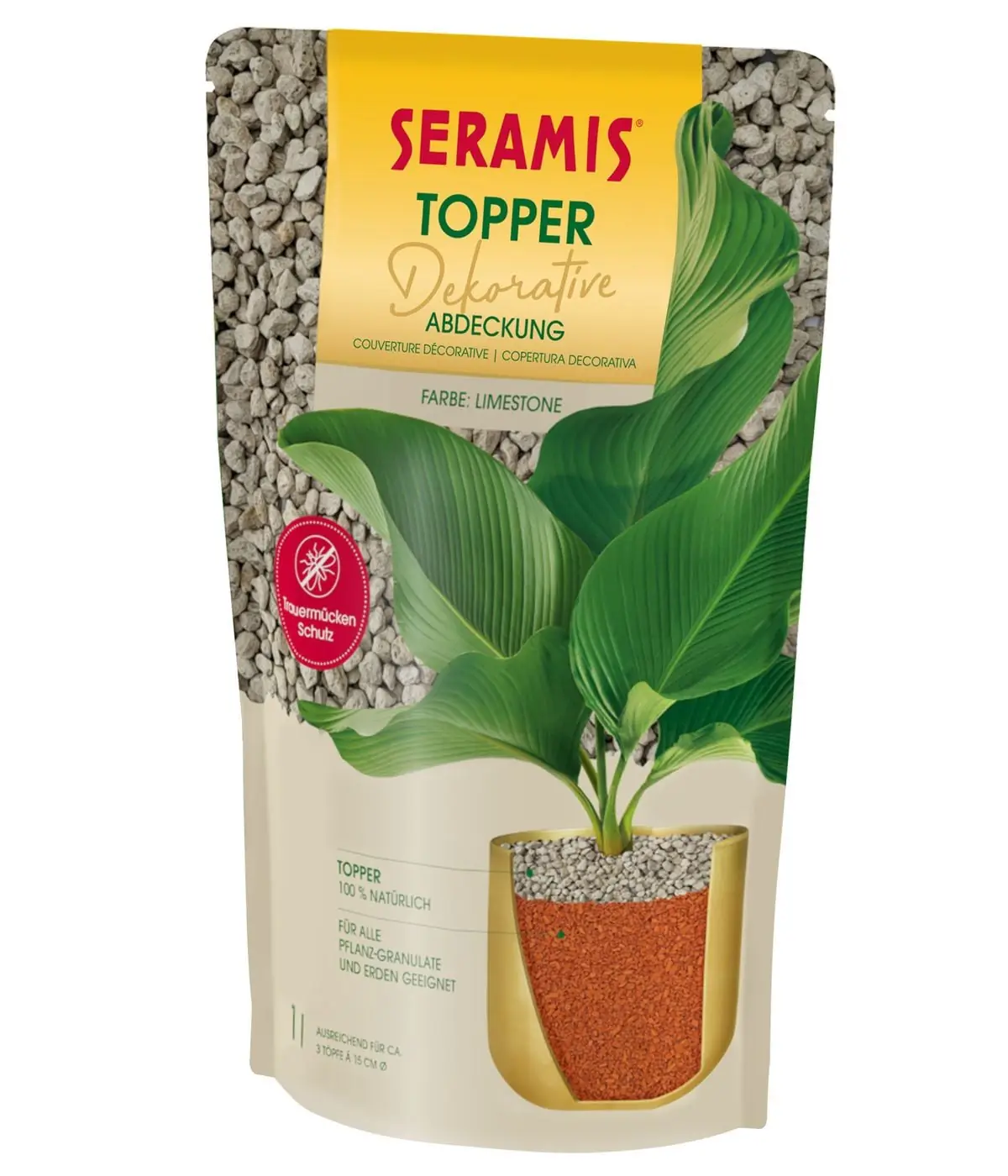 Seramis Pflanzgranulat Topper limestone 1 L