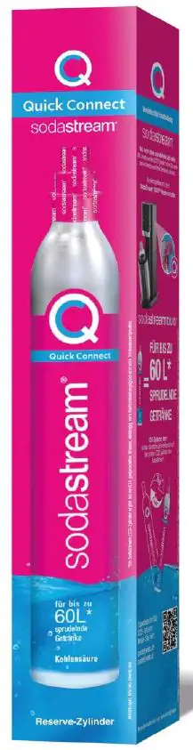 8719128118499 Sodastream Reservezylinder Quick Connect Zylinder 425 g Kohlensäure