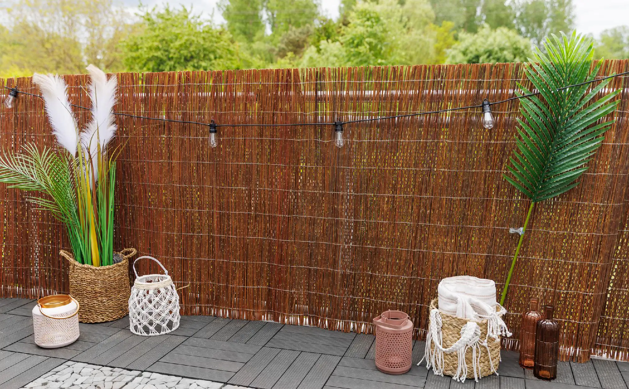 Weidenmatte 1x3m Weidenmatte 1x3m