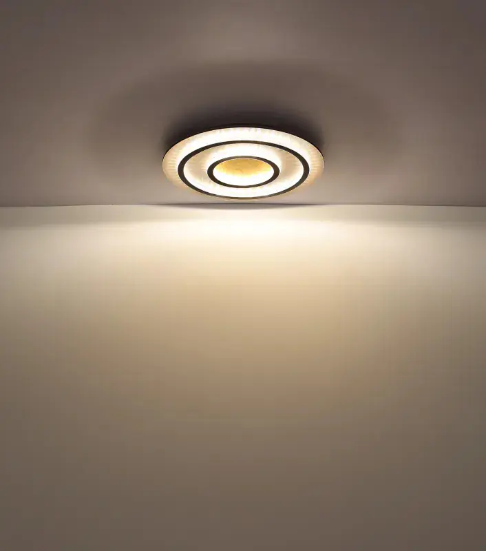 Globo Deckenleuchte Jayden Ø 55 x 6 cm gold CCT