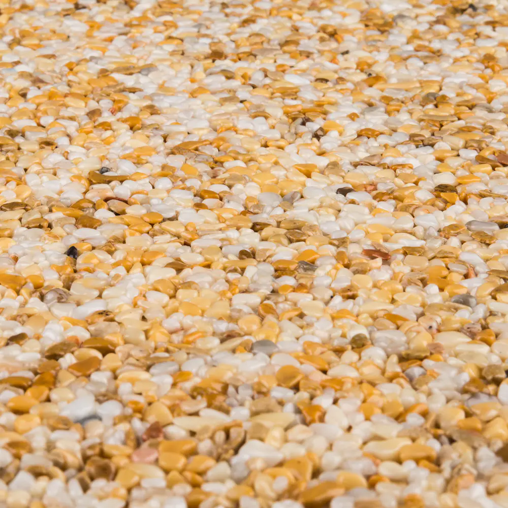 RAVELLO Steinteppich Boden Indoor Körnung Fein Farbe gelb 15 kg Set RAVELLO Steinteppich Boden Indoor Körnung Fein Farbe gelb 15 kg Set