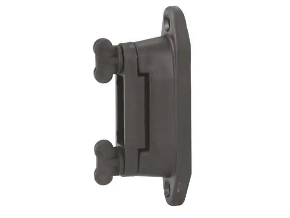 Kerbl Profi Eck- & Streckenisolator schwarz für 4 cm Band 6 Stück