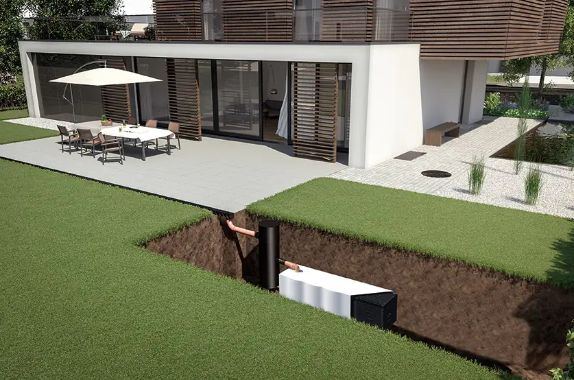 ACO Self Sickerbox 205 l Fassungsvermögen inkl. Filtervies