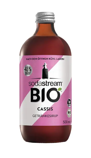 Sodastream Bio Sirup Cassis 500 ml Sodastream Bio Sirup Cassis 500 ml