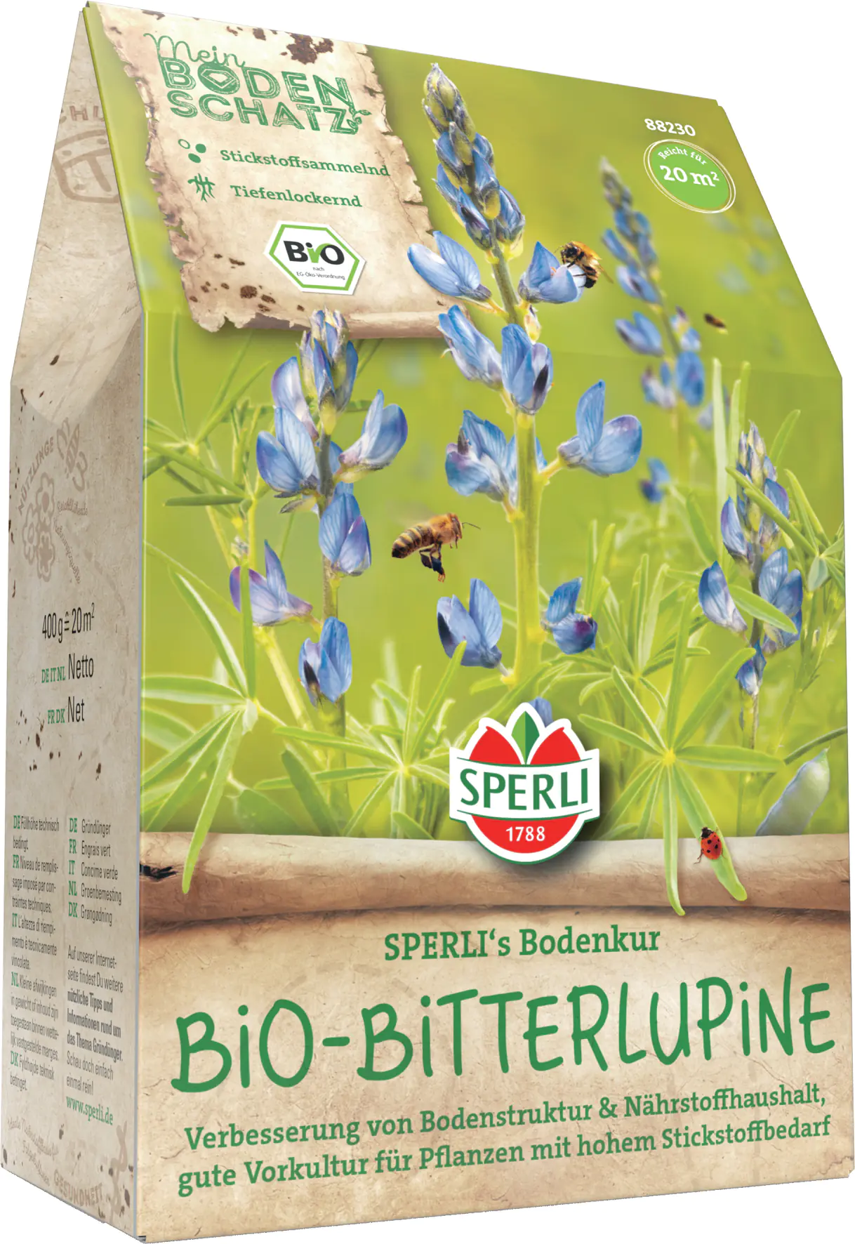 Sperli's Bodenkur Bio Bitterlupine 400 g Sperli's Bodenkur Bio Bitterlupine 400 g