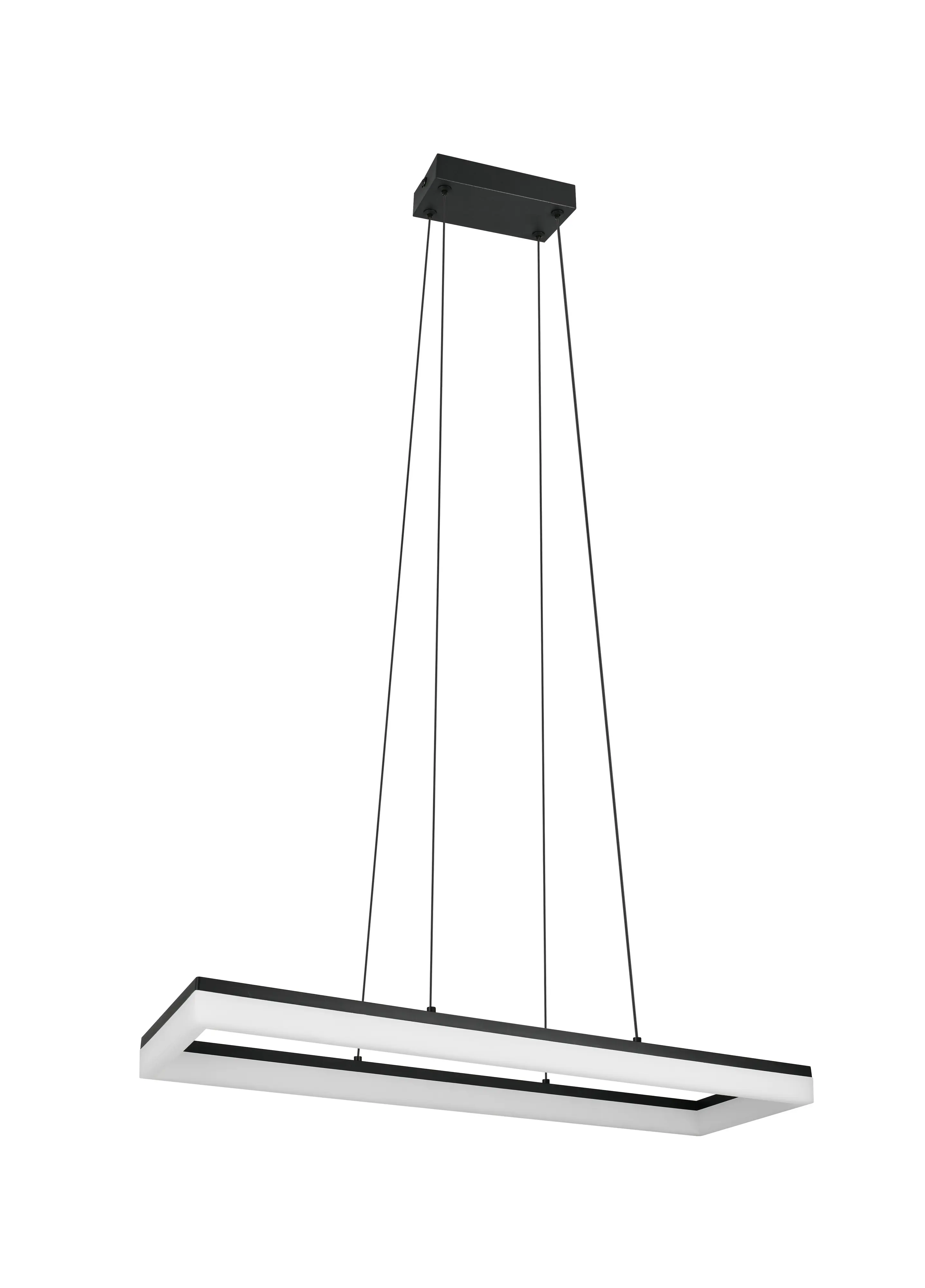 Reality LED Pendelleuchte Camino 150 cm schwarz matt 27 W warmweiß Reality LED Pendelleuchte Camino 150 cm schwarz matt 27 W warmweiß