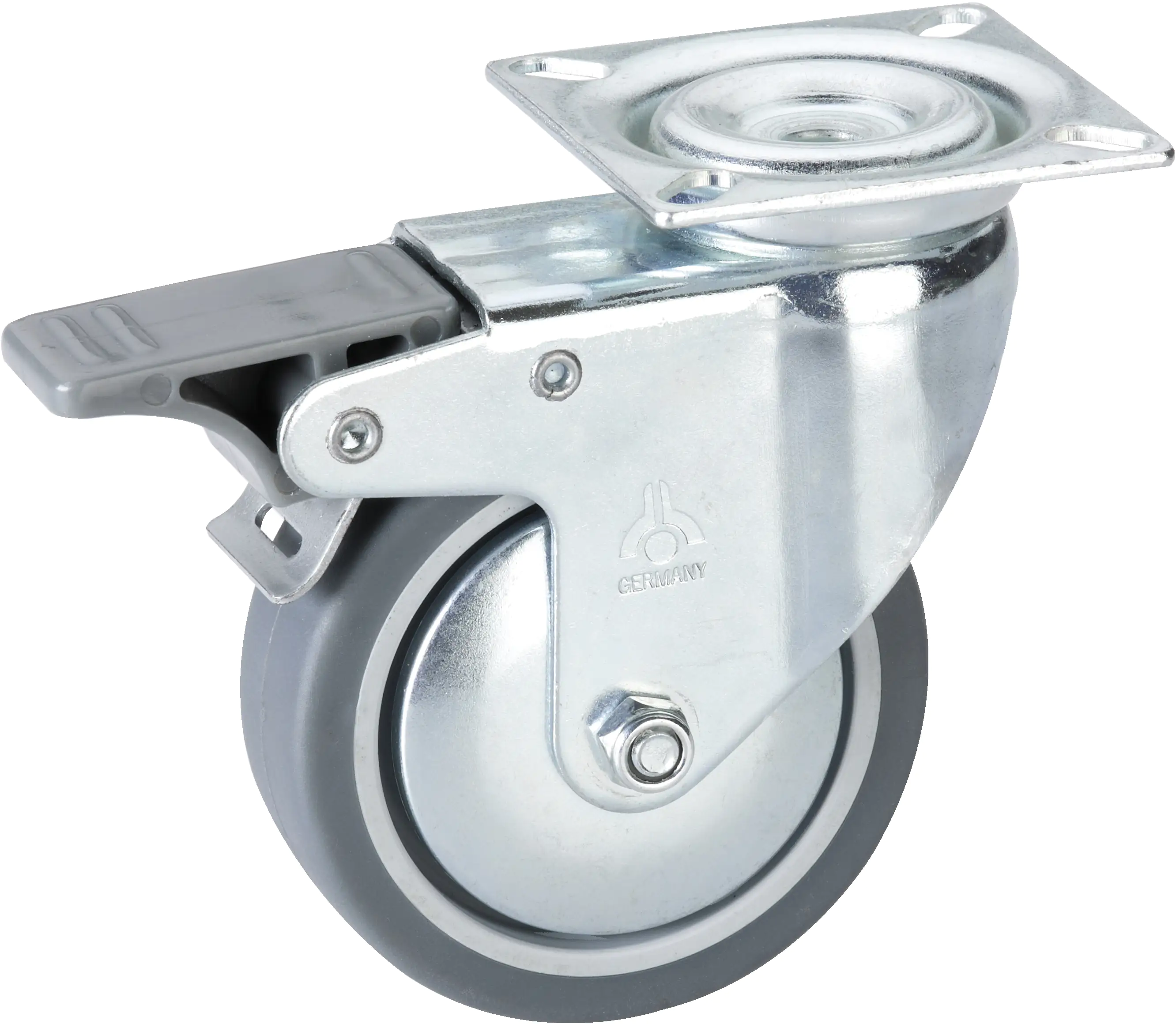 Lenkrolle mit Feststeller 75 x 25 x 101 mm, Tragkr. 50kg Lenkrolle mit Feststeller 75 x 25 x 101 mm, Tragkr. 50kg