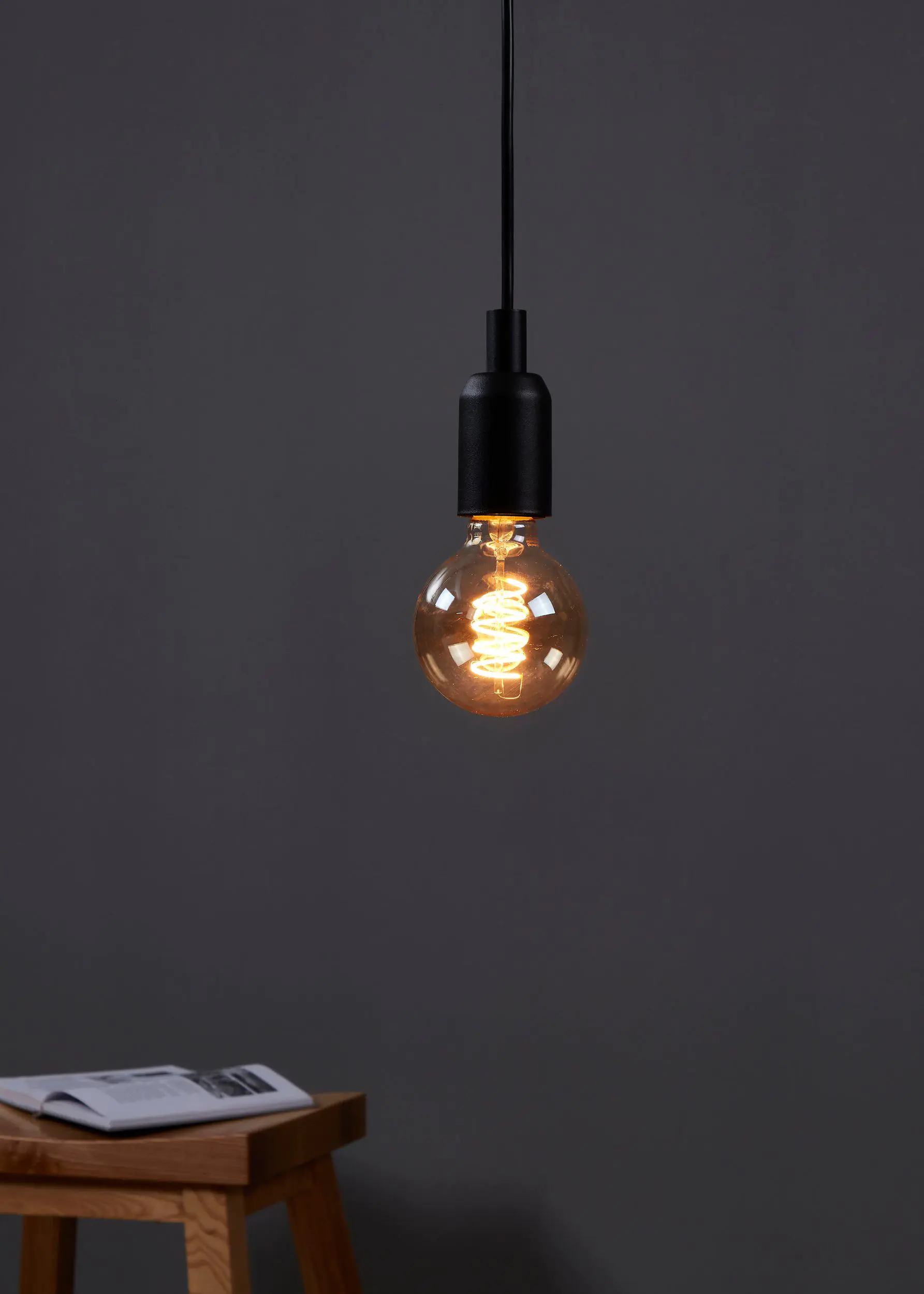 Eglo LED Globe G80 E27 4W amber dim