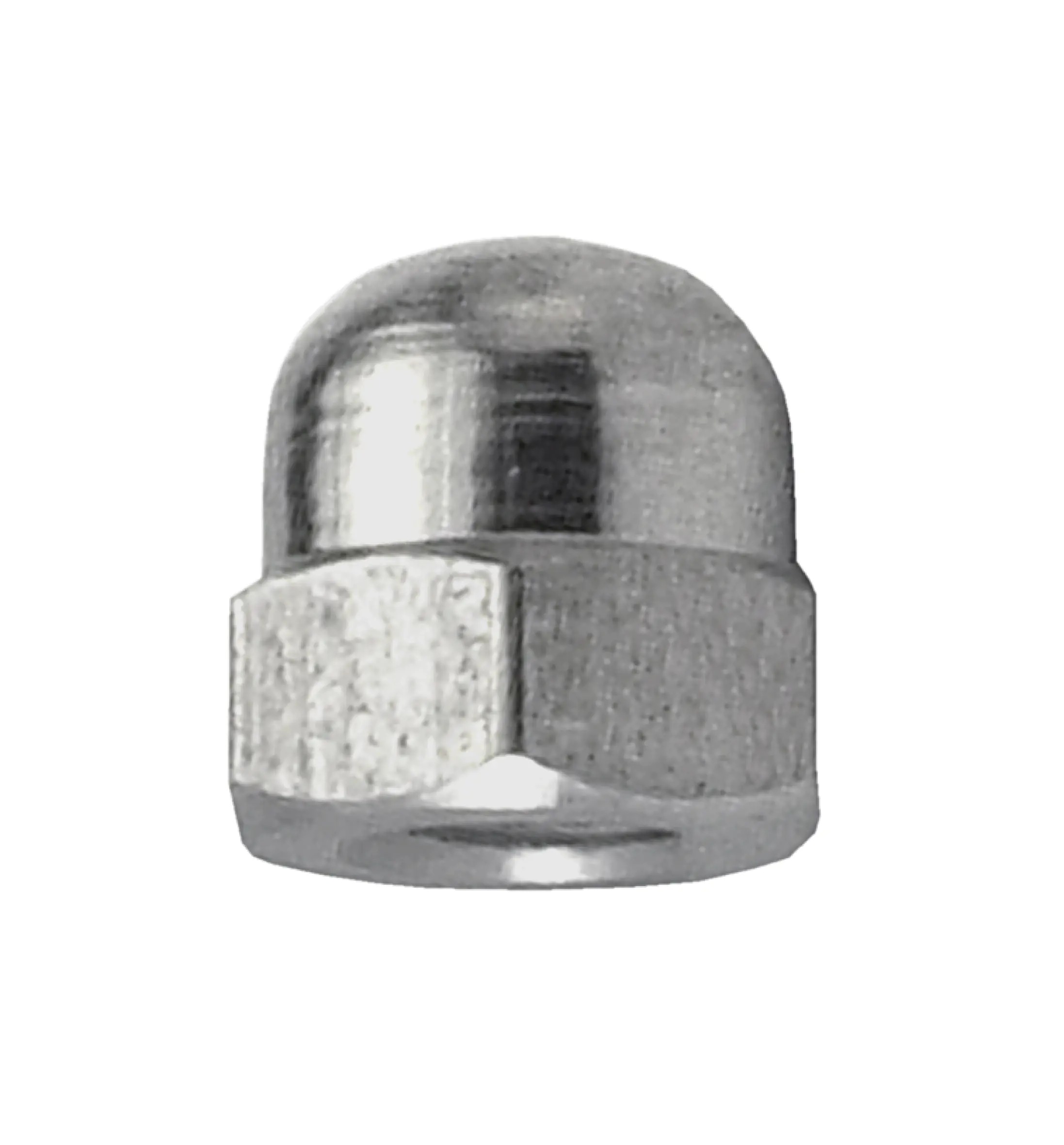 Hutmuttern M8 Edelstahl A4 - 5 Stk.