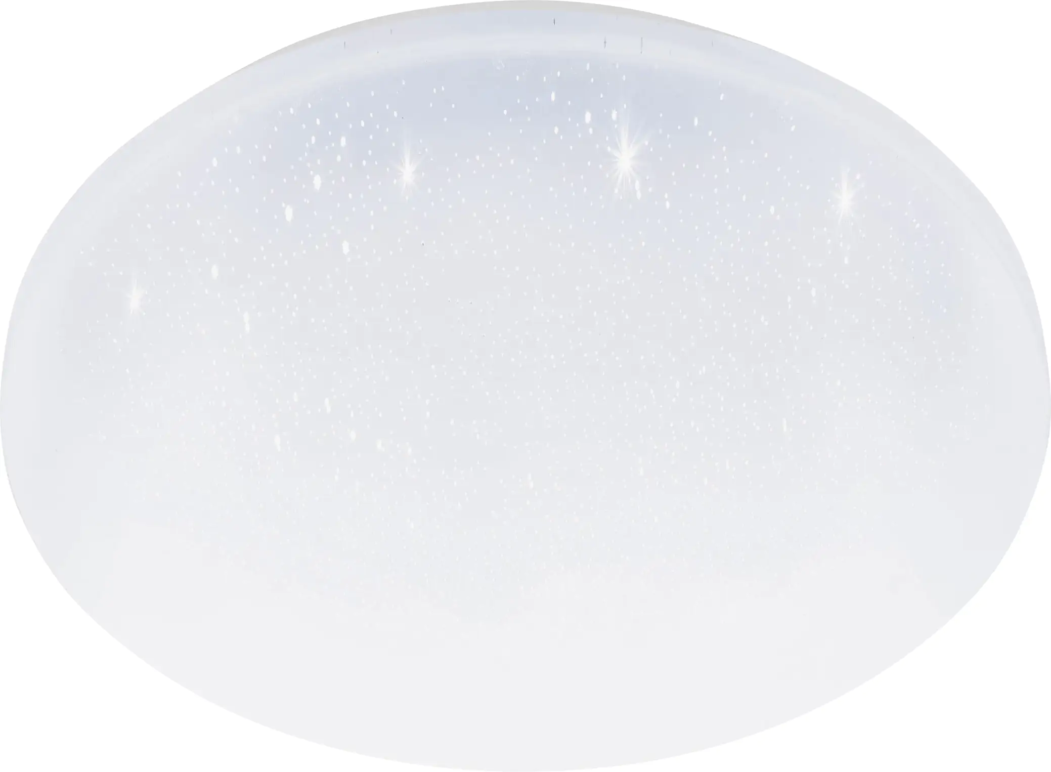 Eglo LED Deckenleuchte Frania-S weiß Ø 31 cm neutralweiß mit Kristalleffekt Eglo LED Deckenleuchte Frania-S weiß Ø 31 cm neutralweiß mit Kristalleffekt