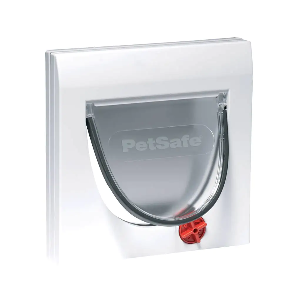 Nobby Katzentür Staywell PetSafe weiß ohne Tunnel