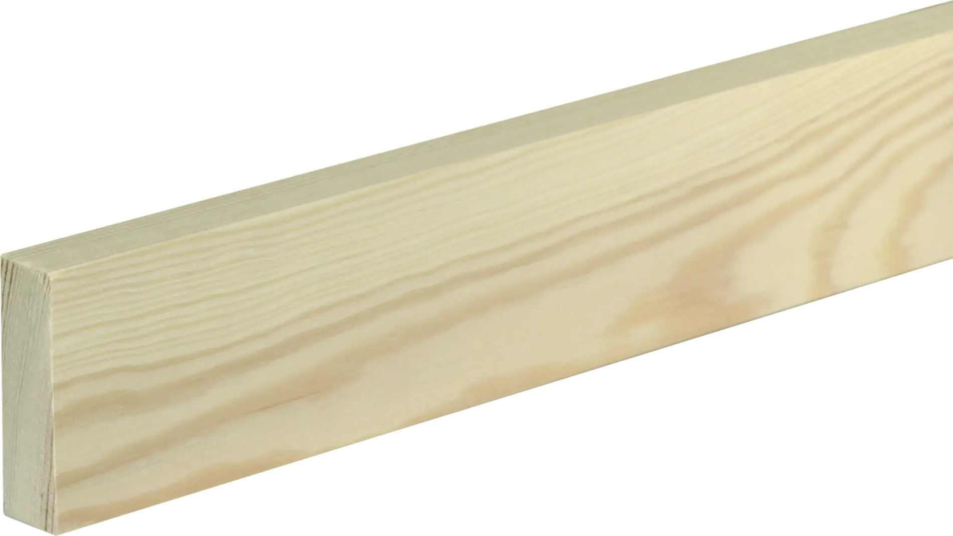 FN Neuhofer Flachleiste 240 cm 60 x 19 mm Fichte/Kiefer