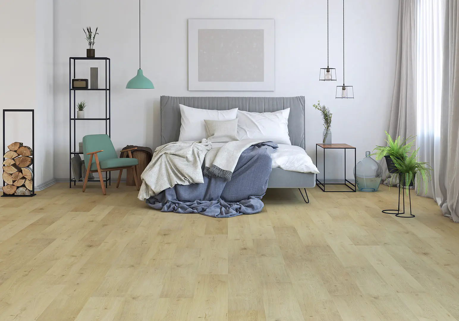 Classen Handmuster Laminat Megaloc Aquaprotect Eiche Sombra