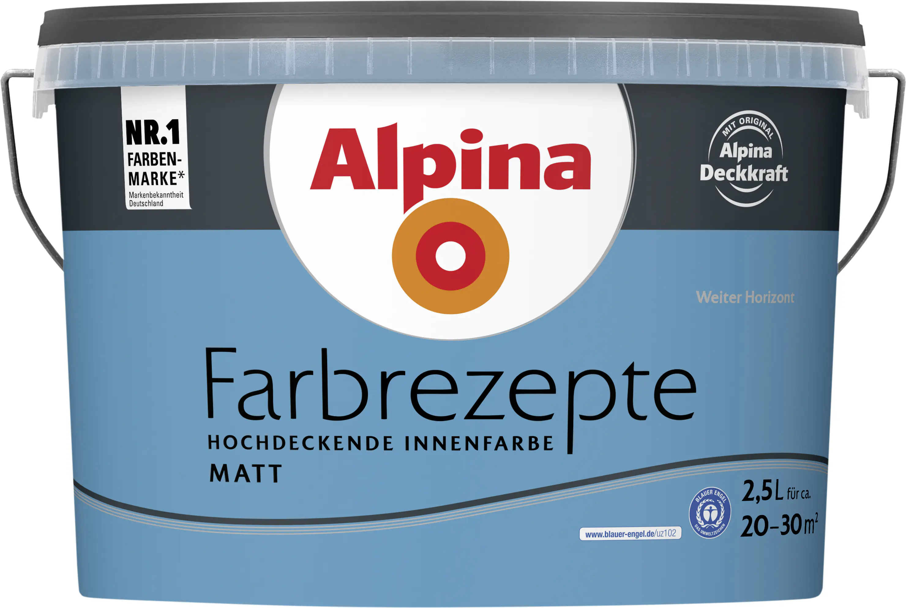 Alpina Farbrezepte Wandfarbe Weiter Horizont matt 2,5 L