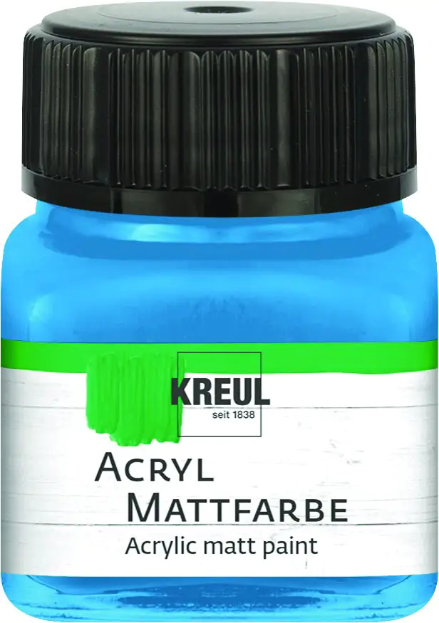 Kreul Acryl Mattfarbe hellblau 20 ml Kreul Acryl Mattfarbe hellblau 20 ml