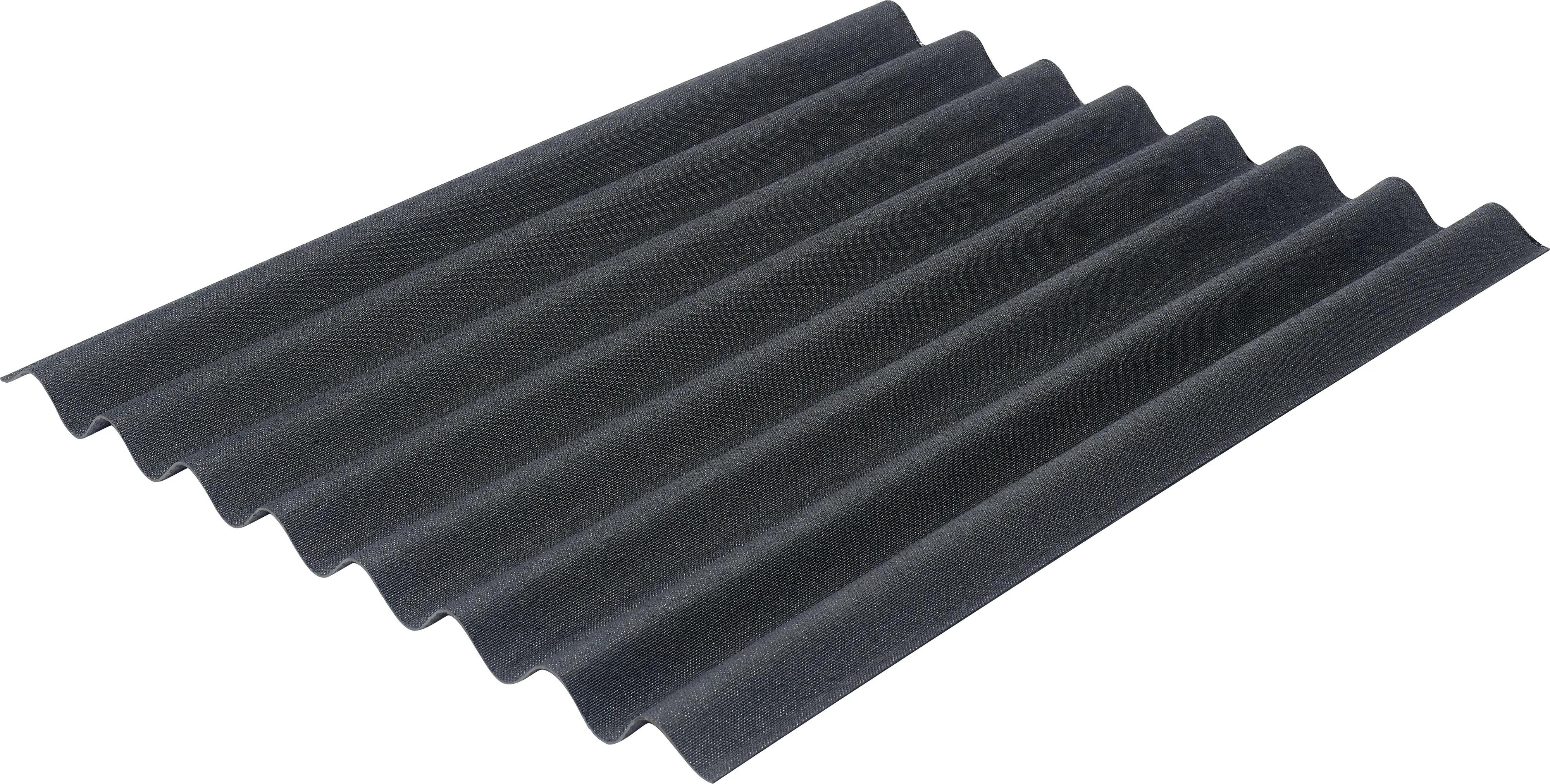 Onduline Bitumenwellplatte Easyline 100 x 76 cm 2,6 mm schwarz