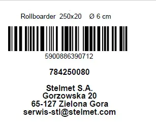 Rollboarder 20 cm Ø 6 cm, 250 x 20 cm, kesseldruckimprägniert Rollboarder 20 cm Ø 6 cm, 250 x 20 cm, kesseldruckimprägniert