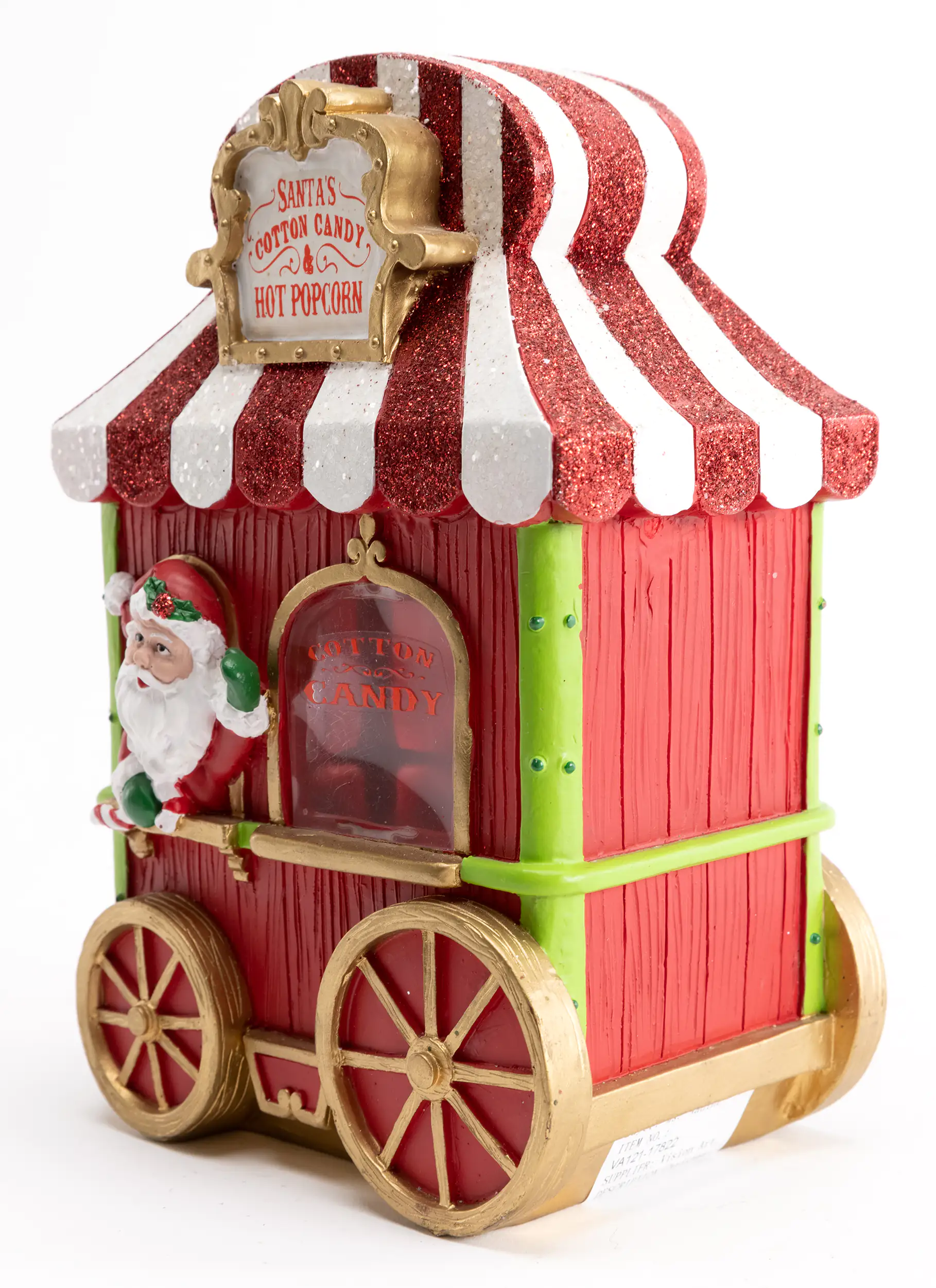 TrendLine Dekofigur Weihnachtstruck 21 x 16 cm rot