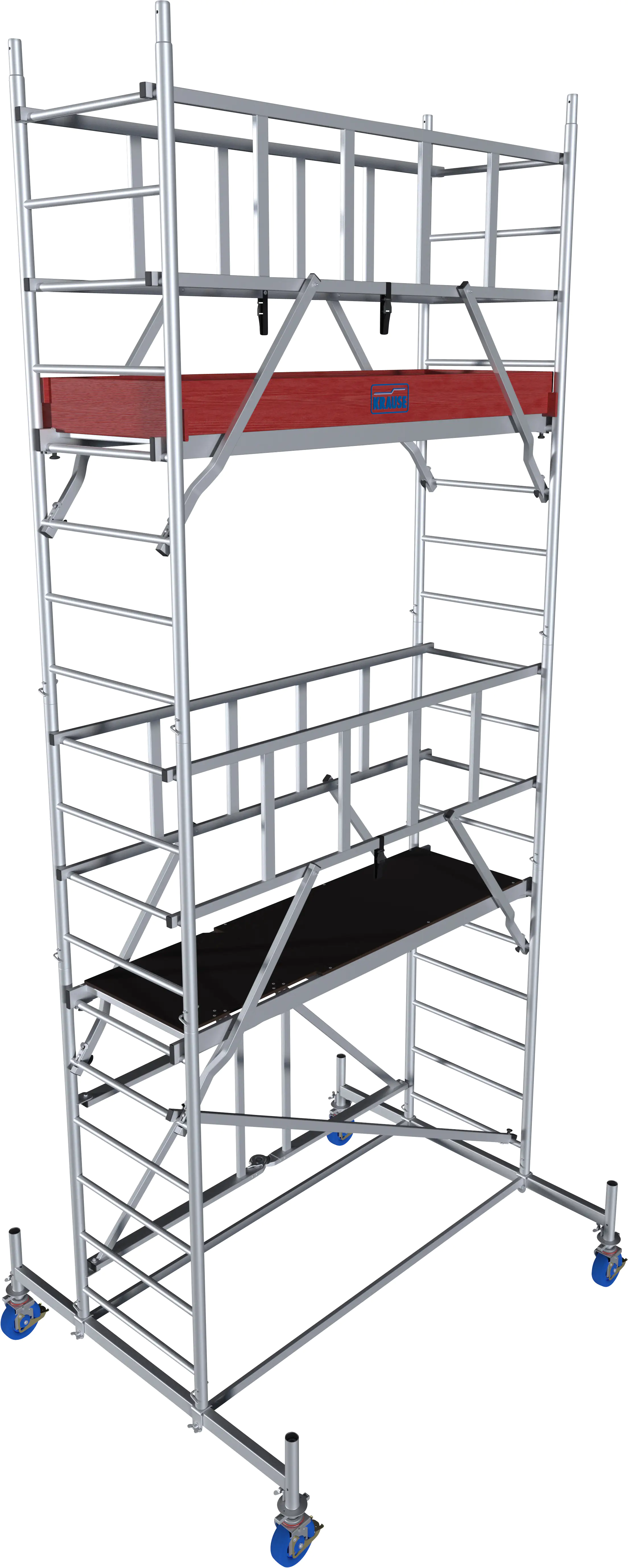 Krause Faltgerüst MONTO ProTec XS Aluminium 5,80 m