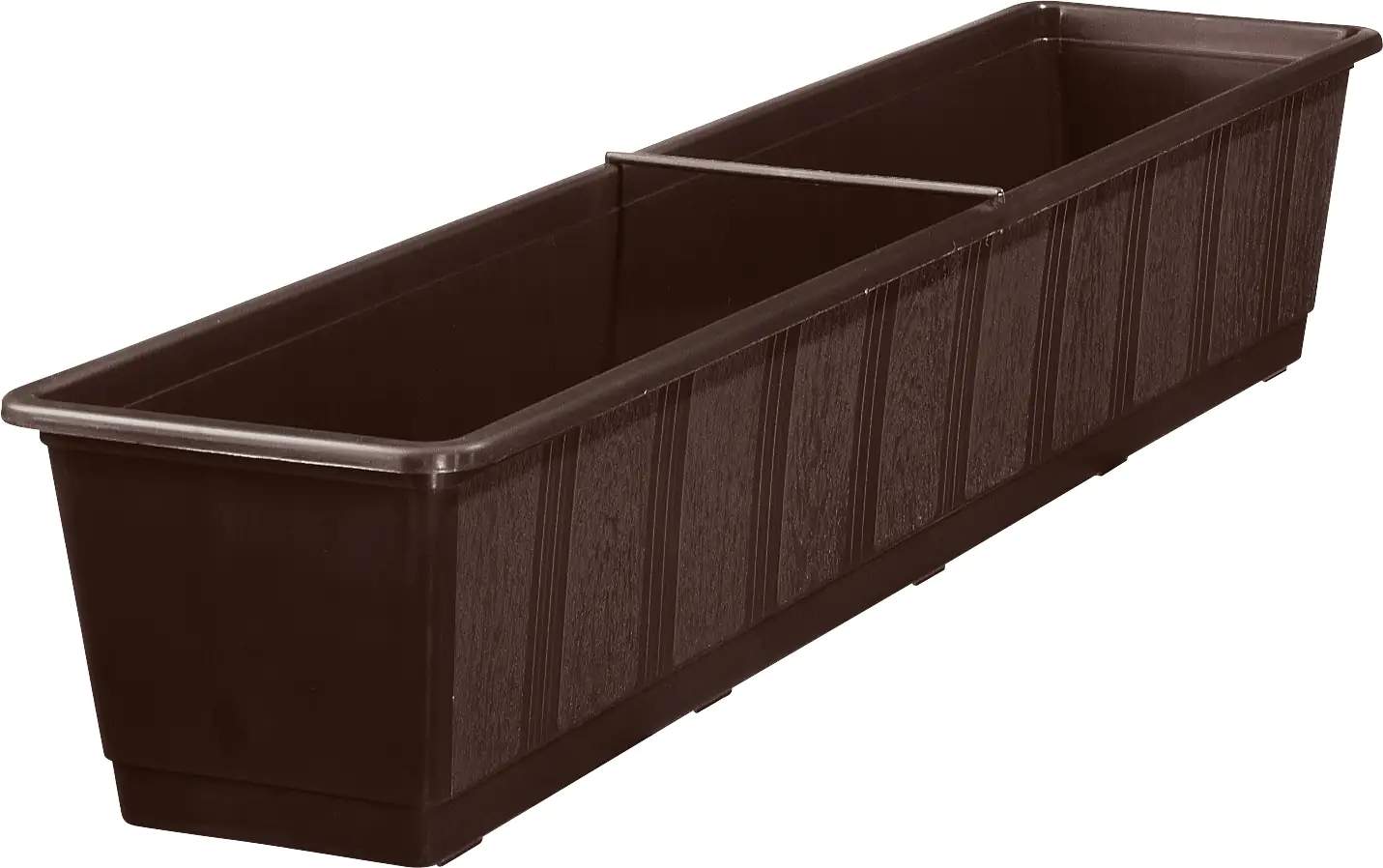 Geli Blumenkasten Standard 80 cm braun Geli Blumenkasten Standard 80 cm braun