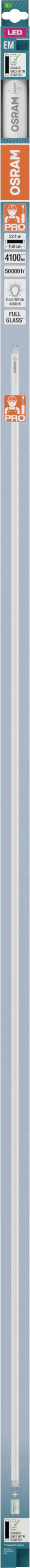 Osram LED Röhre 151,4 cm G13 22,1 W neutralweiß weiß