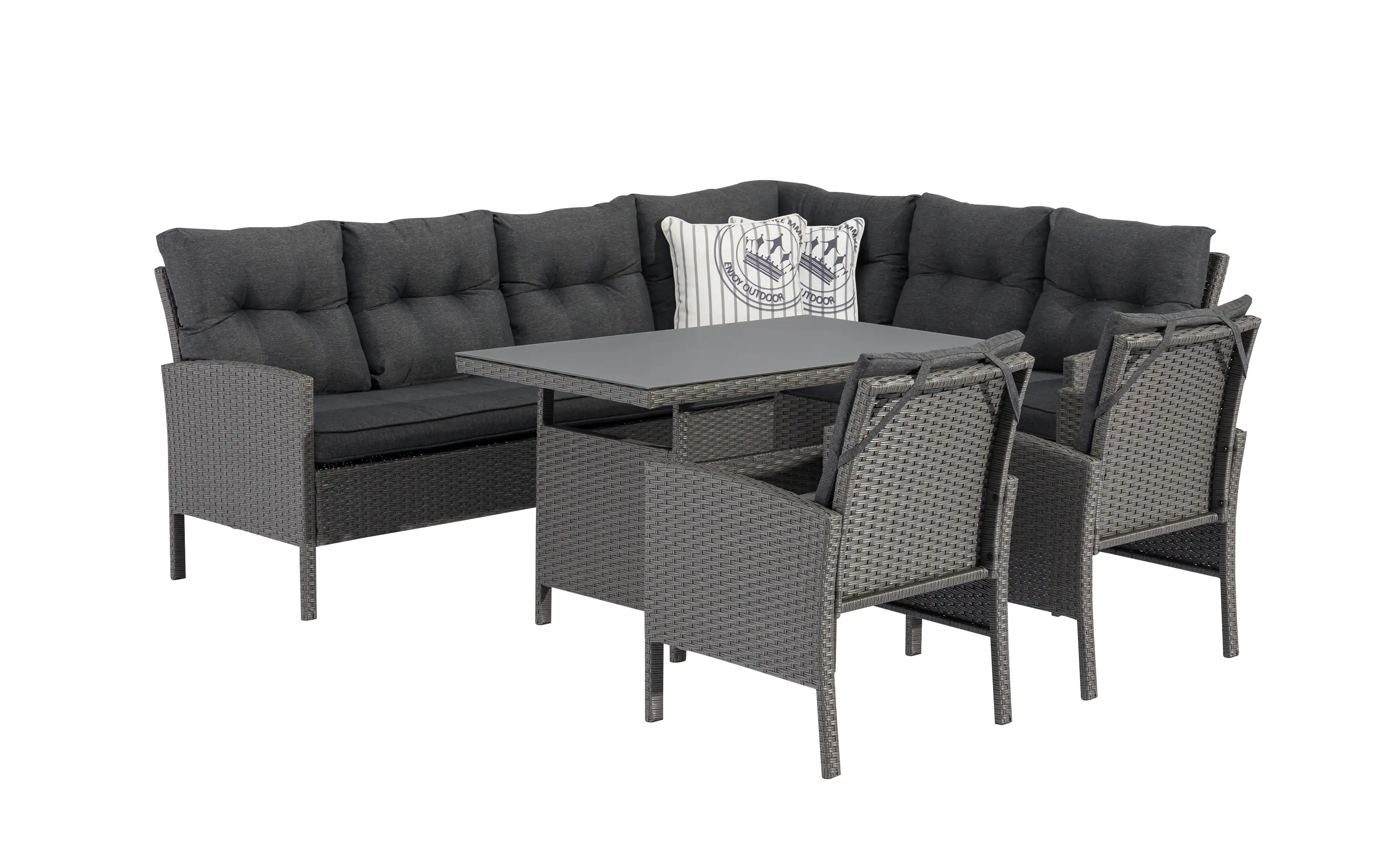 TrendLine Dining Lounge Set Rom 5-teilig XL inkl. 2 x Sessel TrendLine Dining Lounge Set Rom 5-teilig XL inkl. 2 x Sessel