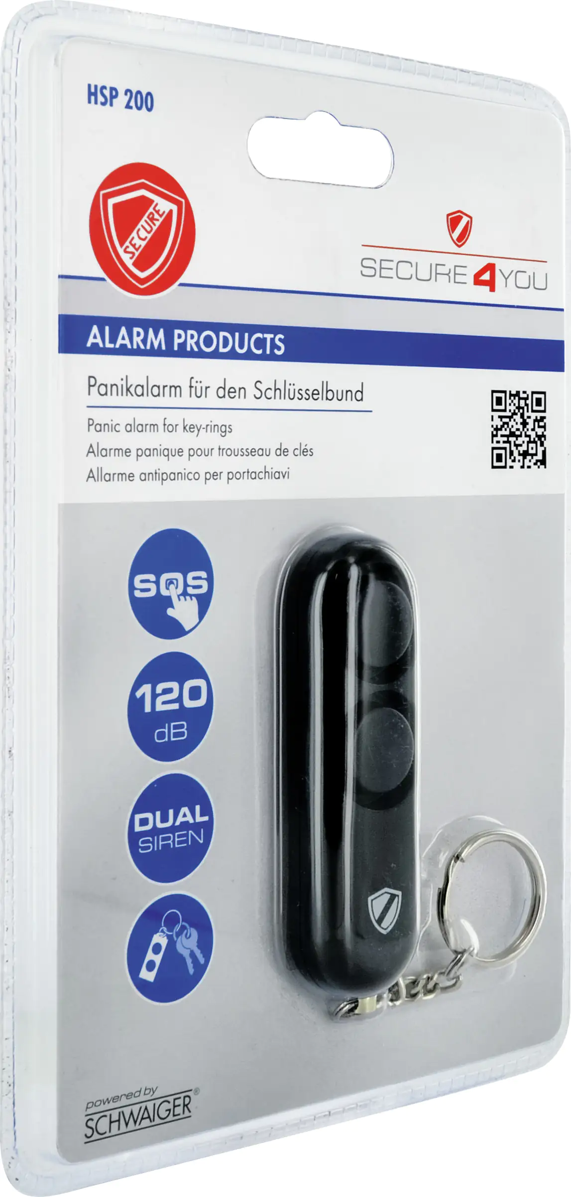 Schwaiger Panikalarm für den Schlüsselbund