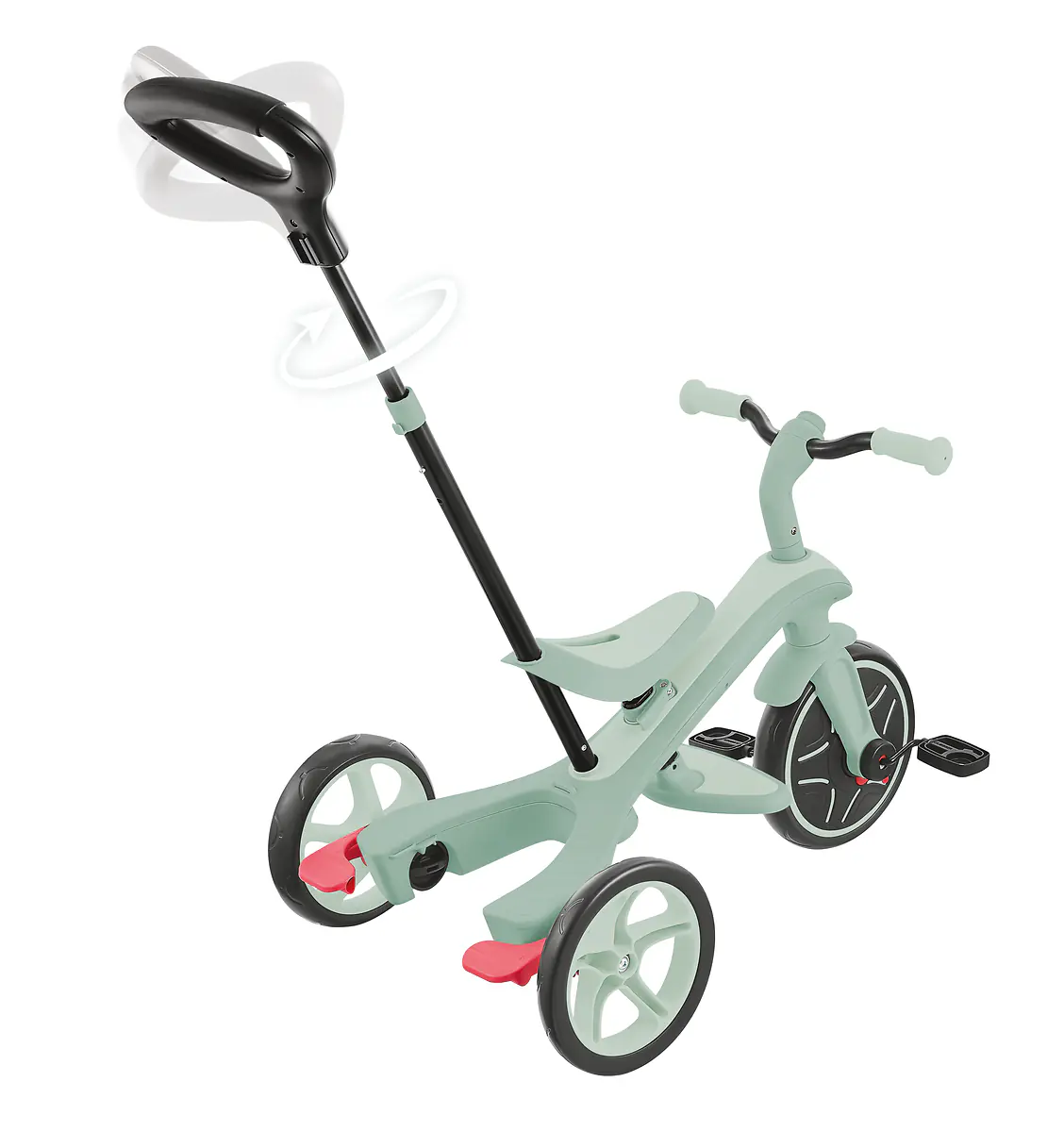 Globber Dreirad für Kinder Explorer Trike 4-in-1 pistazie