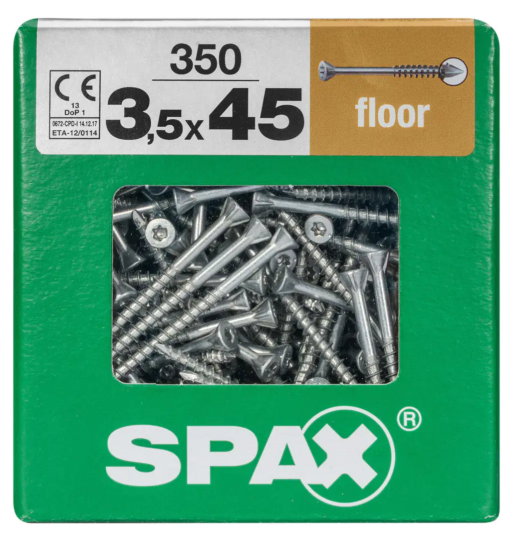 Spax Dielenschrauben 3.5 x 45 mm TX 10 - 350 Stk.