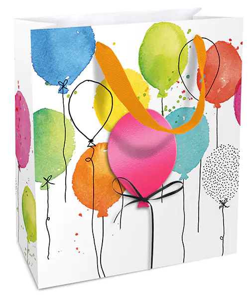 4014995626394 Braun & Company Geschenktragetasche Balloon Party 18 x 21 x 8 cm