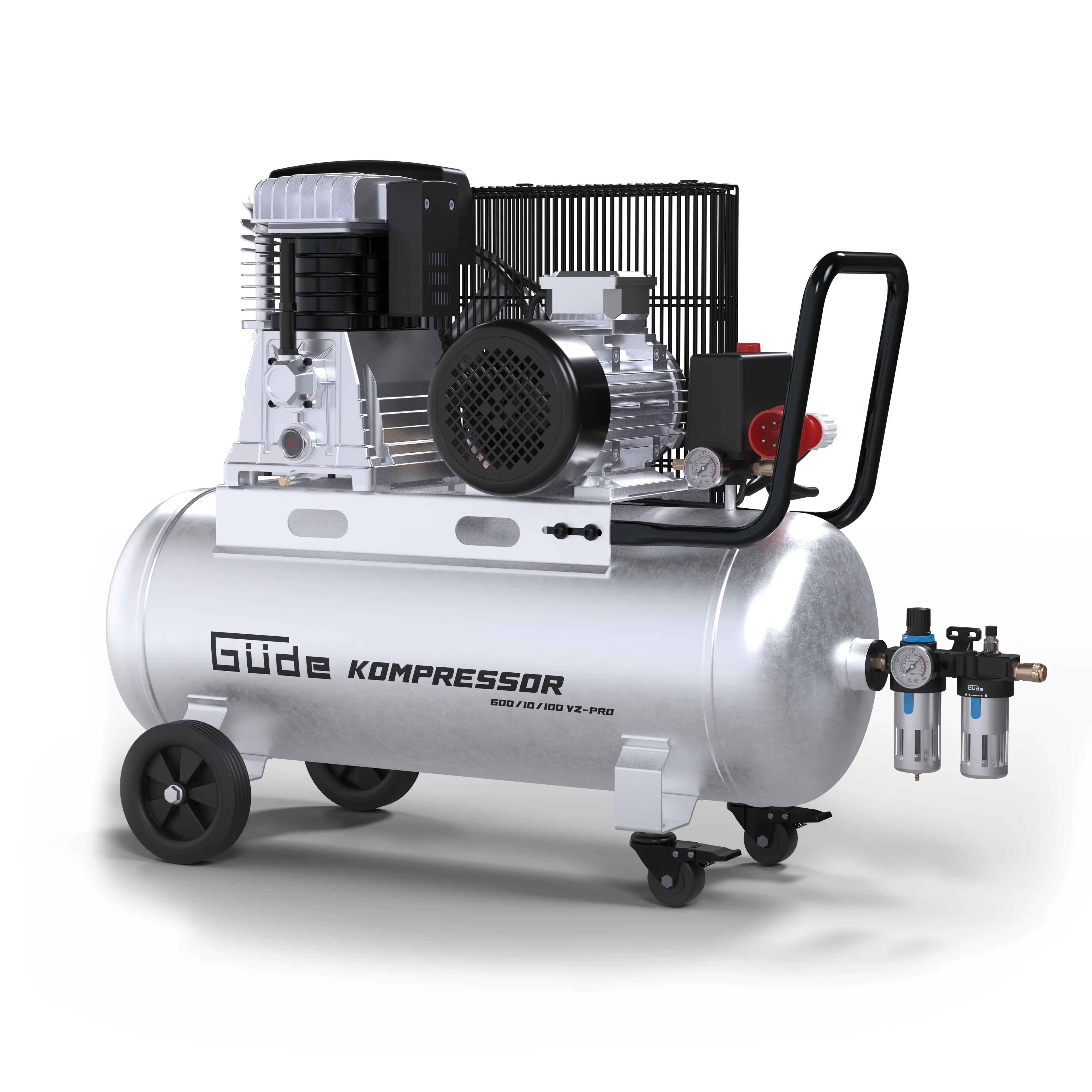 Güde Kompressor 600/10/100 VZ-PRO max. 10 bar 100 l 4000 W 400 V