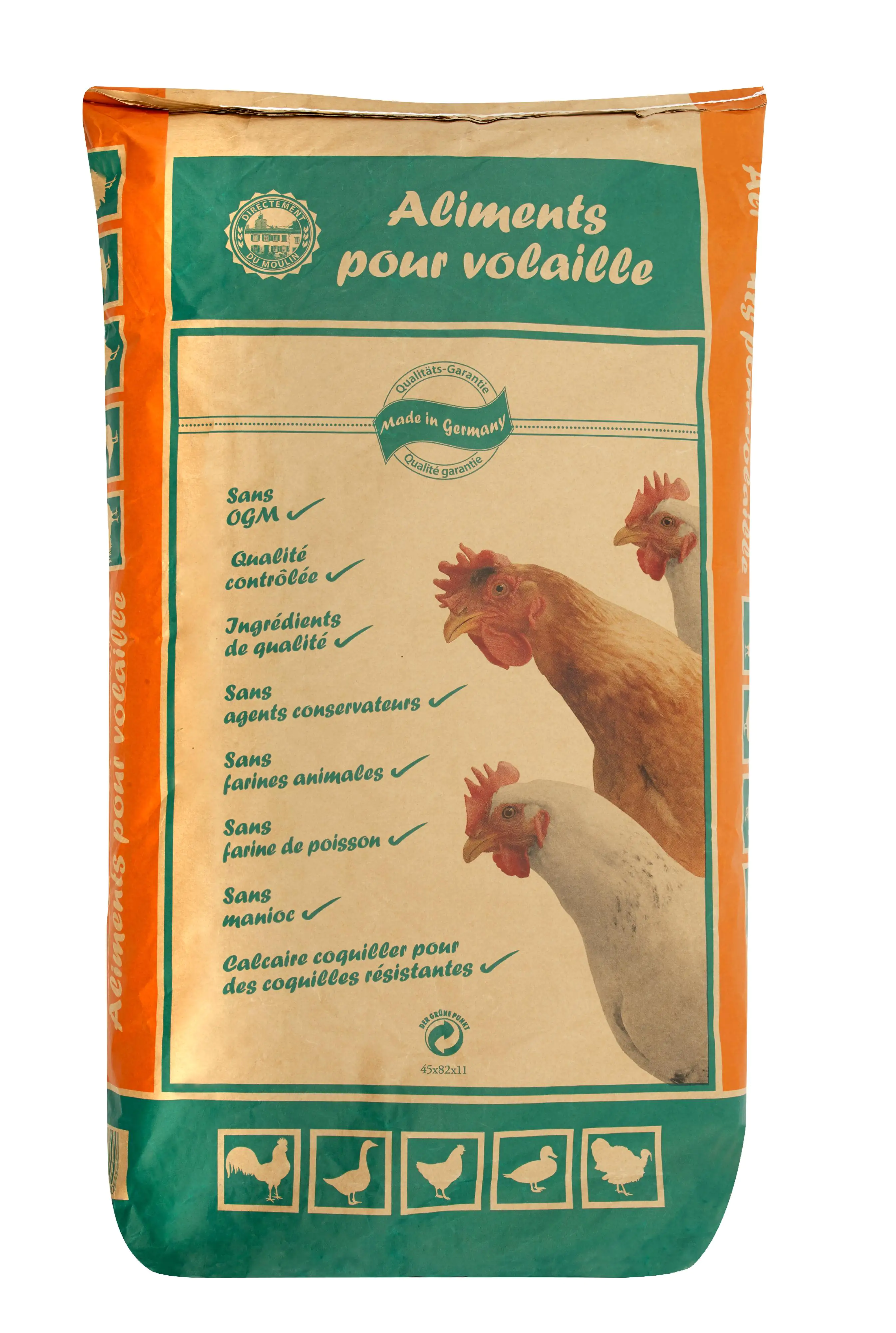 Tocks Geflügelfuttermix - Hühnerfutter Qualitätsmischung 20 kg Tocks Geflügelfuttermix - Hühnerfutter Qualitätsmischung 20 kg