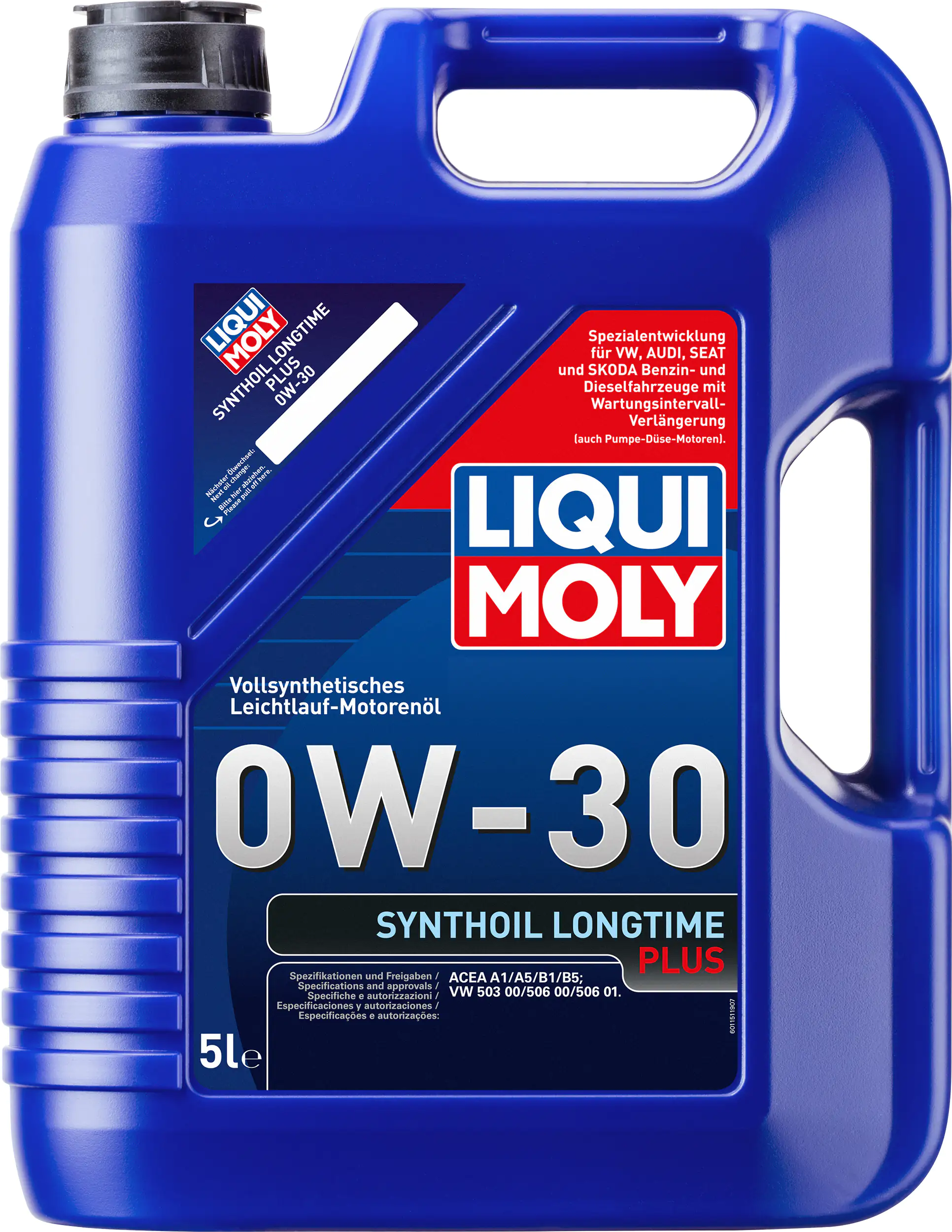 Liqui Moly Motoröl Synthoil Longtime Plus 0W-30 5 L Liqui Moly Motoröl Synthoil Longtime Plus 0W-30 5 L