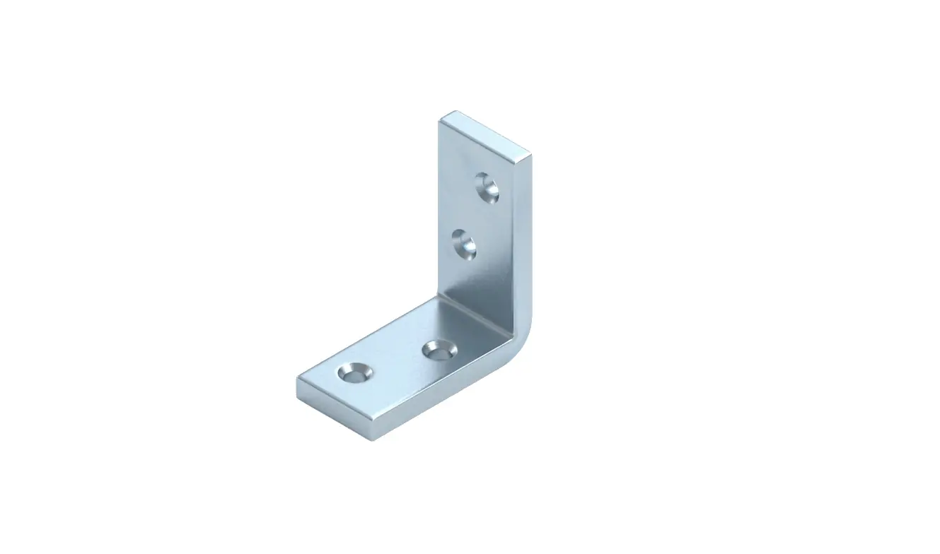 TrendLine Starkwinkel Stahl 40 x 40 mm verzinkt