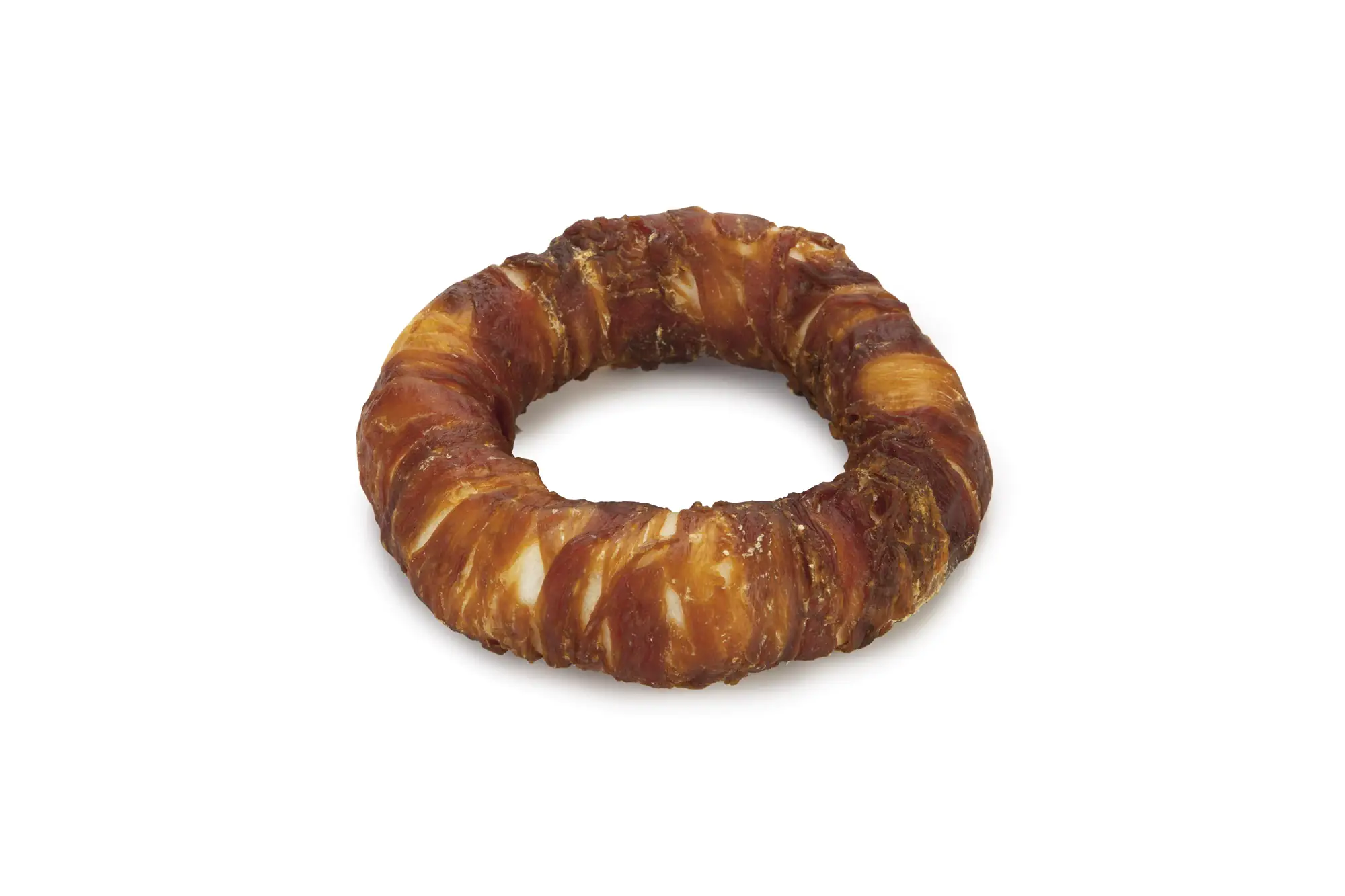 8712695174769 Beeztees Hundesnack Rinderhautring mit Ente D=19 cm