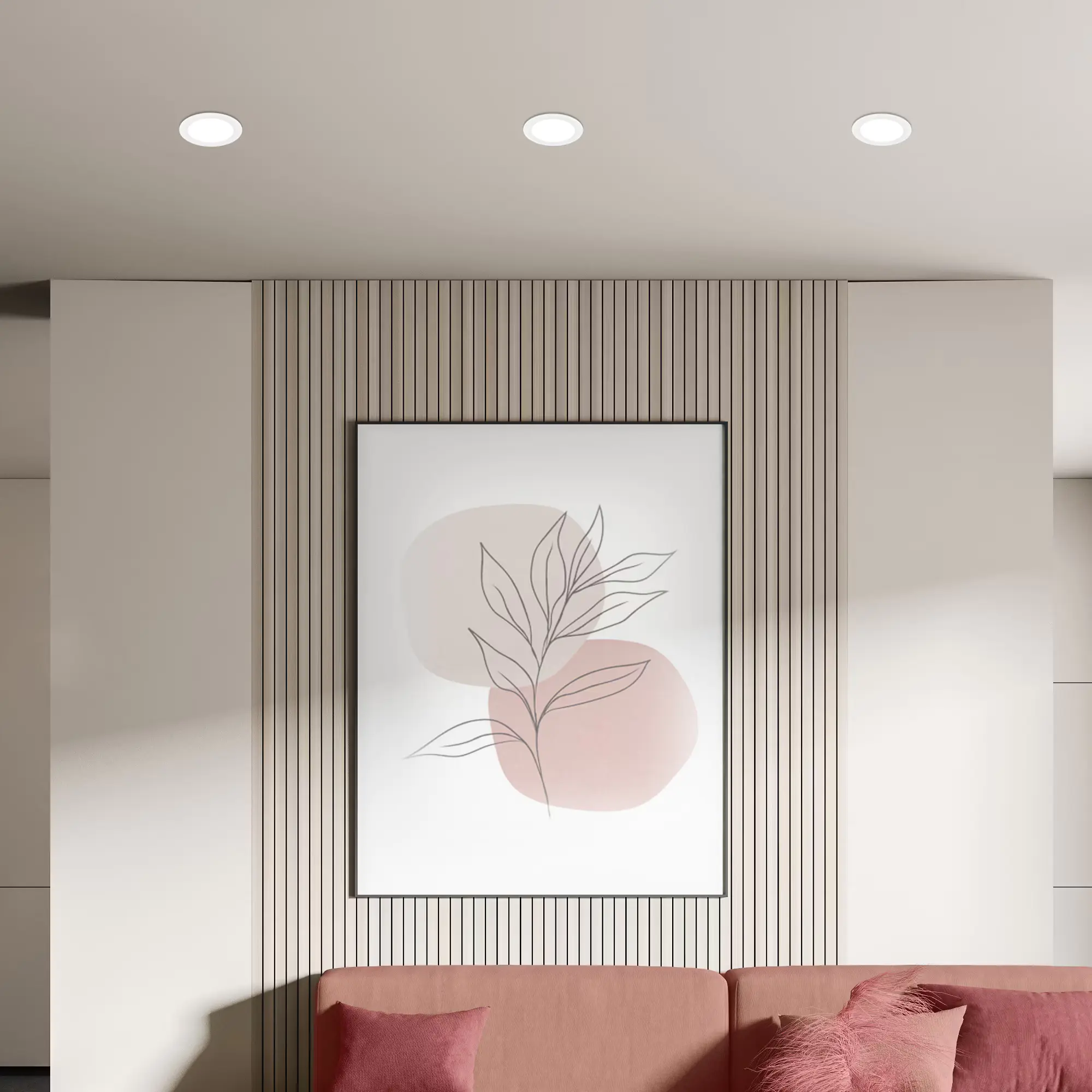 Briloner LED Einbauleuchte Ultraflat 12W 1200lm weiß