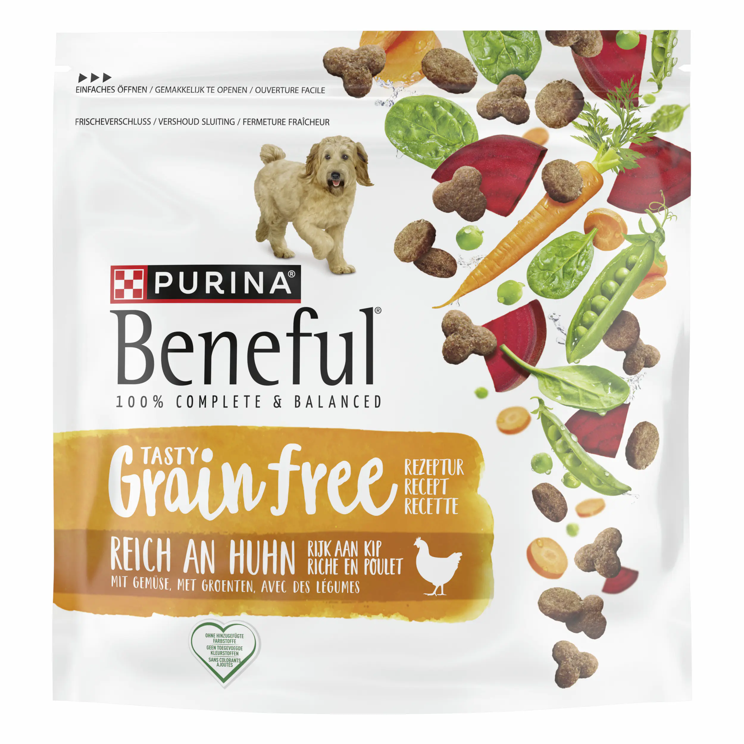 Purina Beneful Hundetrockenfutter Adult 1,2 kg Geflügel