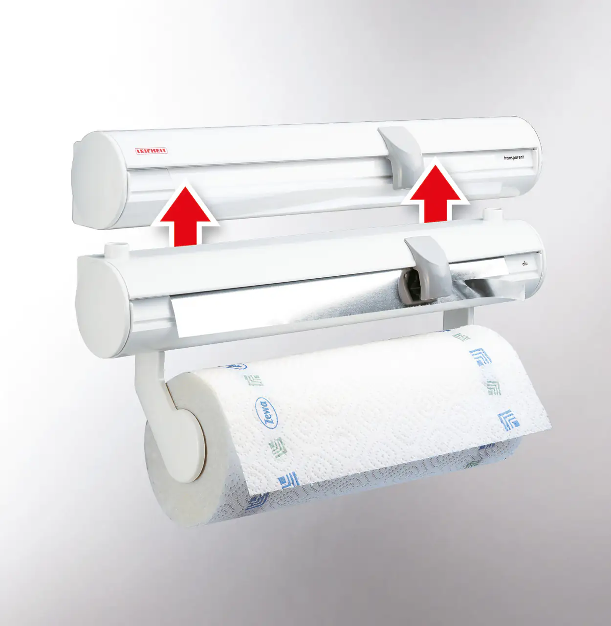 Leifheit Wandrollenhalter Rolly Mobil ComfortLine für 3 Rollen Leifheit Wandrollenhalter Rolly Mobil ComfortLine für 3 Rollen