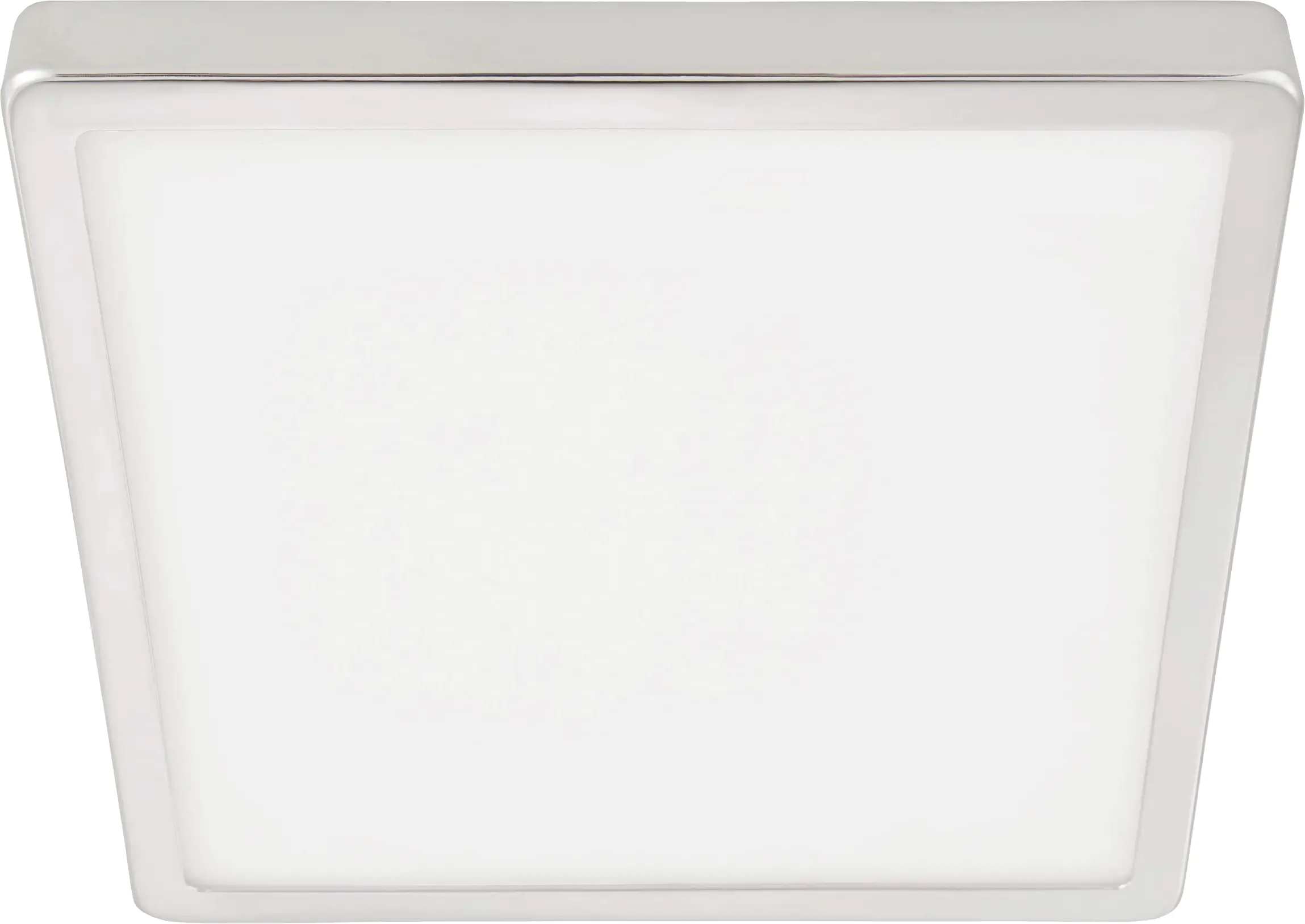 Eglo Connect LED Aufbauleuchte Fueva-Z chrom 28,5 x 28,5 cm Smart Home